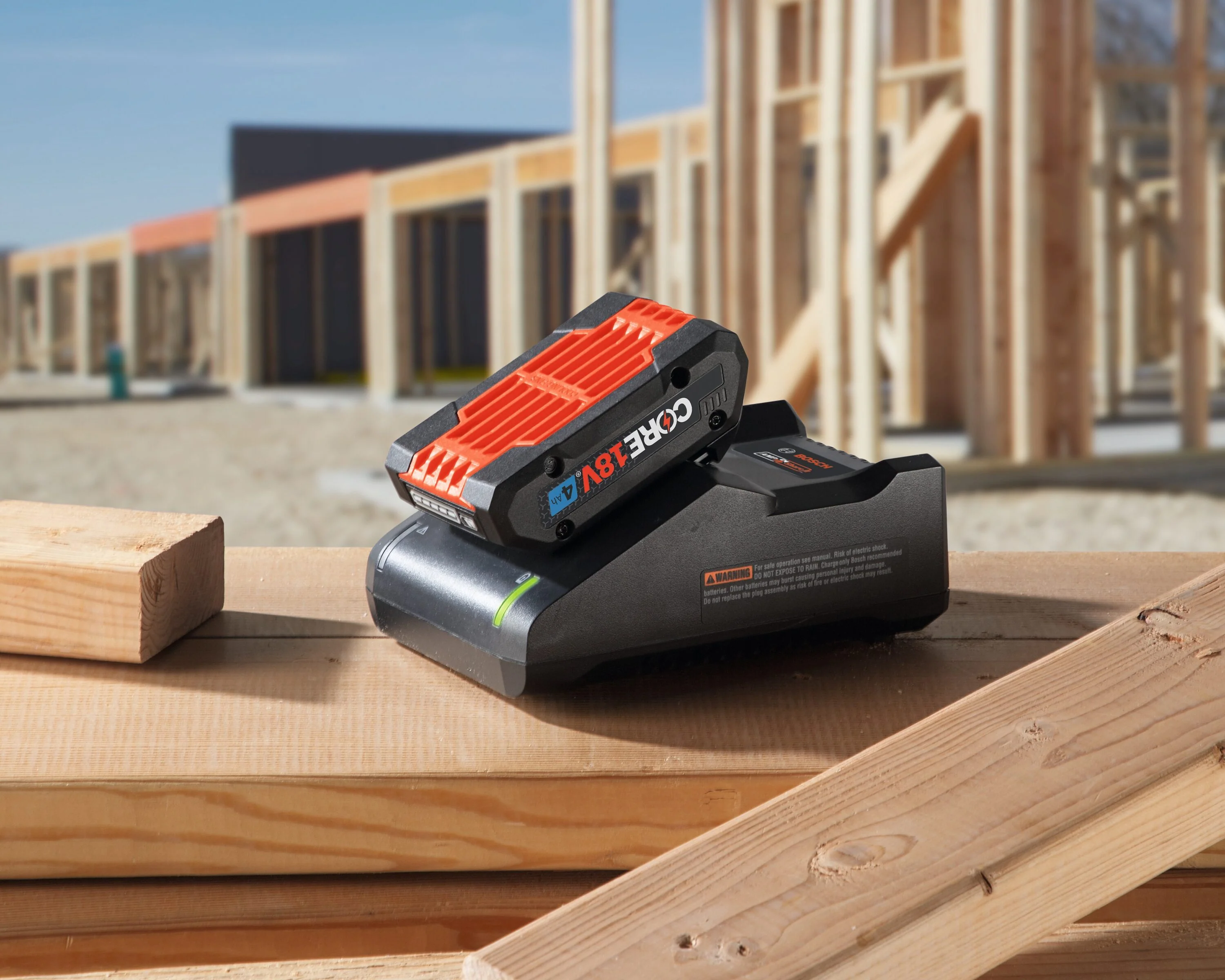 Bosch CORE18V 4.0Ah Lithium-Ion Power Tool Battery Kit with GAL18V-40 Charger - Image 8