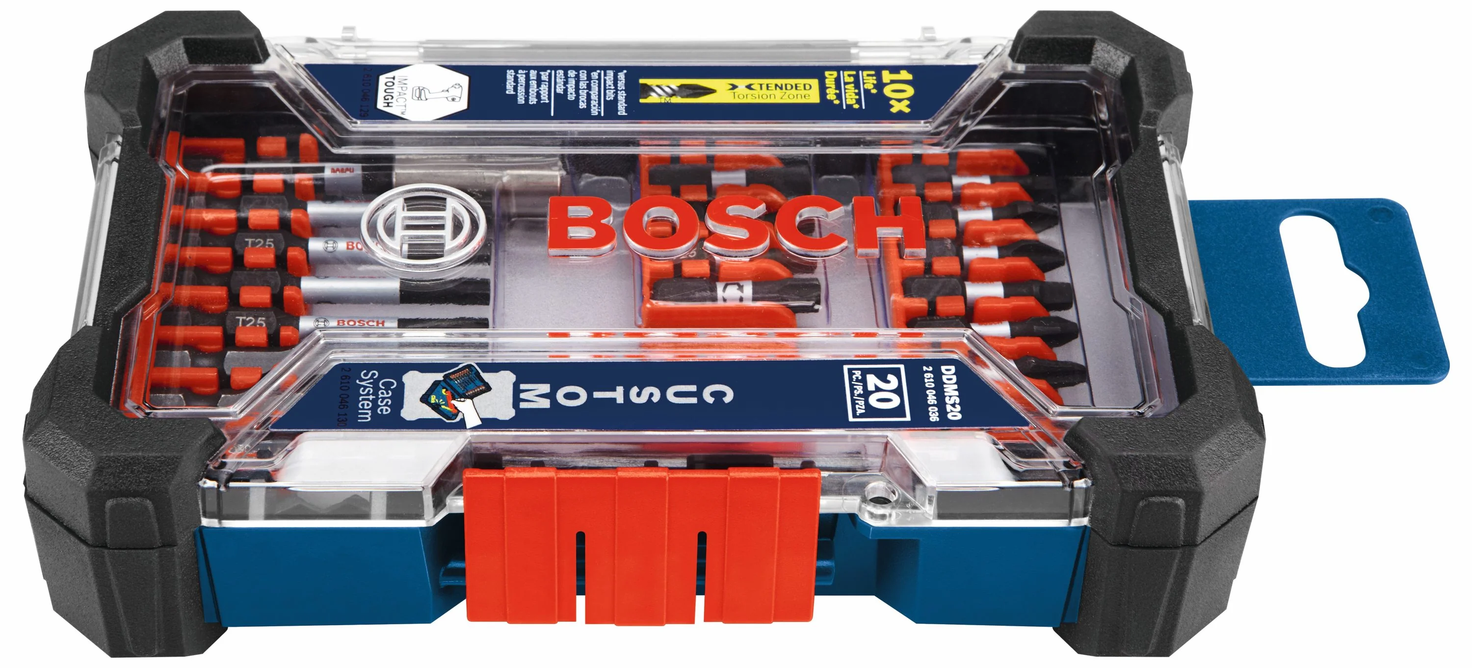 Bosch Custom Case 20-Piece 1/4-in Impact Driver Bit Set - Image 5