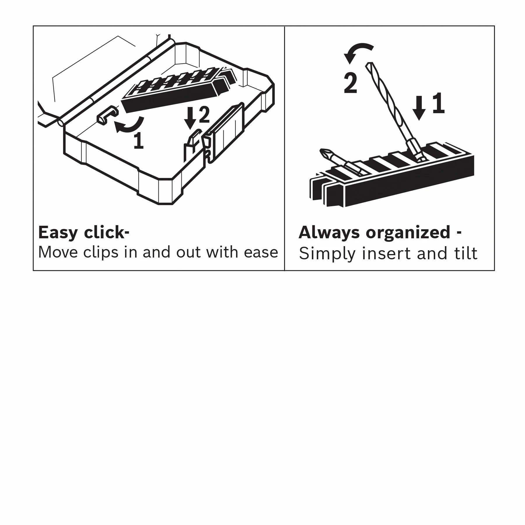 Bosch Custom Case 24-Piece 1/4-in Impact Driver Bit Set - Image 7