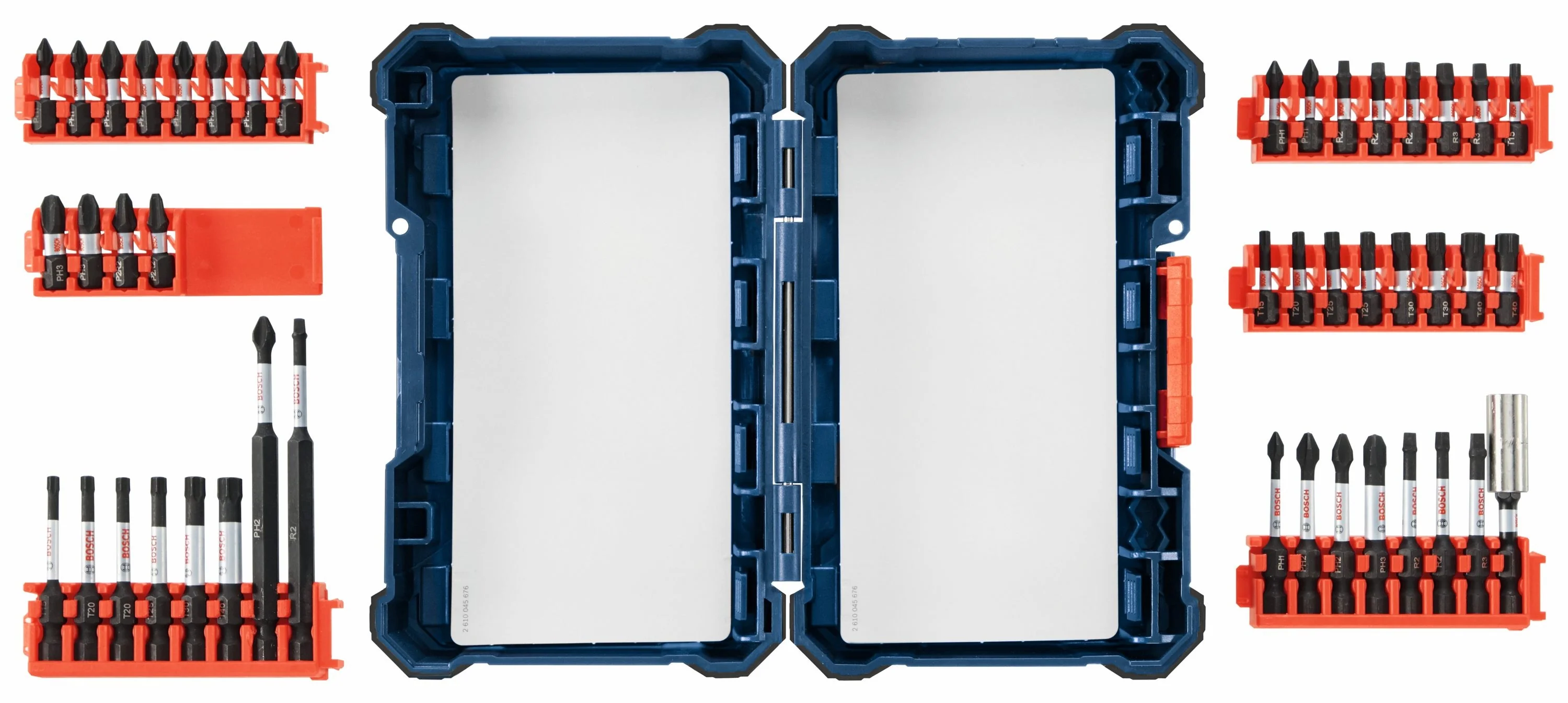Bosch Custom Case 44-Piece 1/4-in Impact Driver Bit Set - Image 5