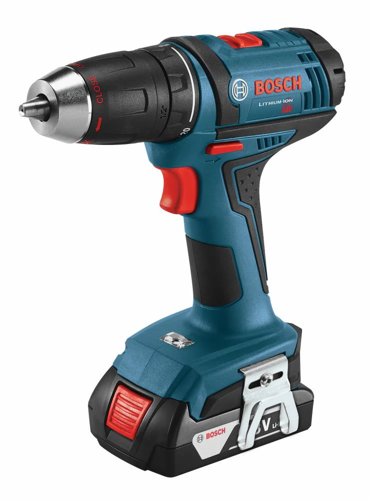 Bosch DDB181-02 18-Volt 1/2-in Cordless Drill/Driver Kit with Charger and 2 Batteries (Soft Bag) - Image 3