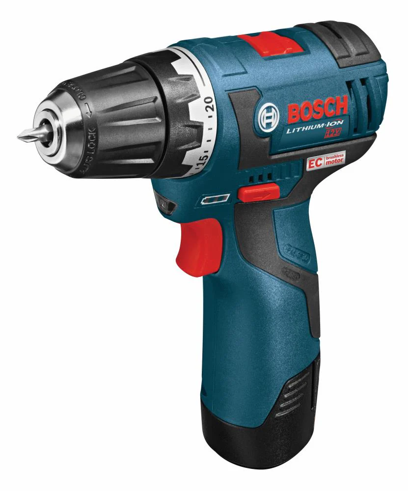 Bosch EC Brushless 12-Volt Max 3/8-in Brushless Cordless Drill/Driver Kit, PS32-02 (Charger and 2 Batteries Included) - Image 6