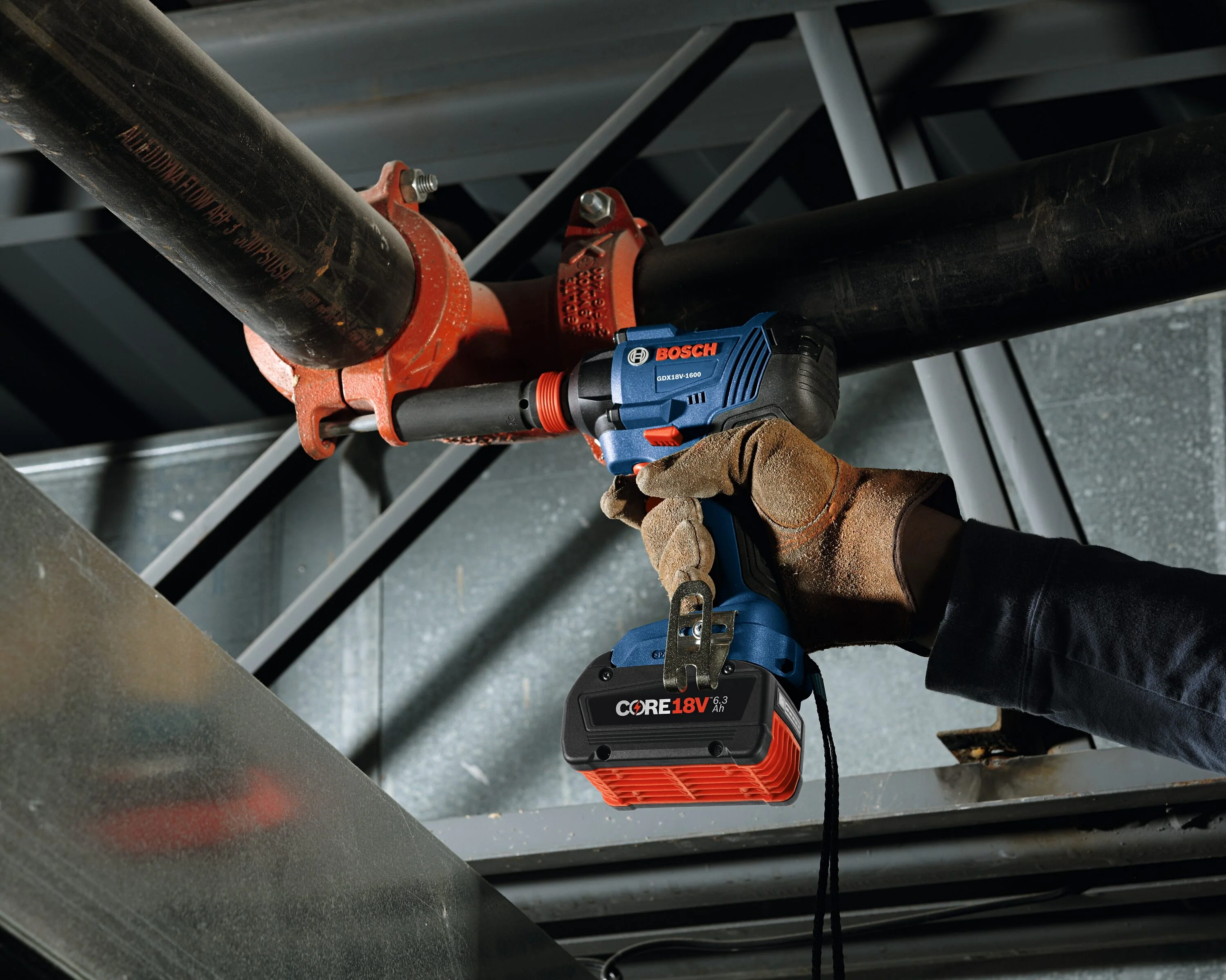 Bosch Freak 18-Volt 1/4-in & 1/2-in Two-in-One Cordless Impact Driver Kit (1 Battery, Charger, Bag) - Image 8