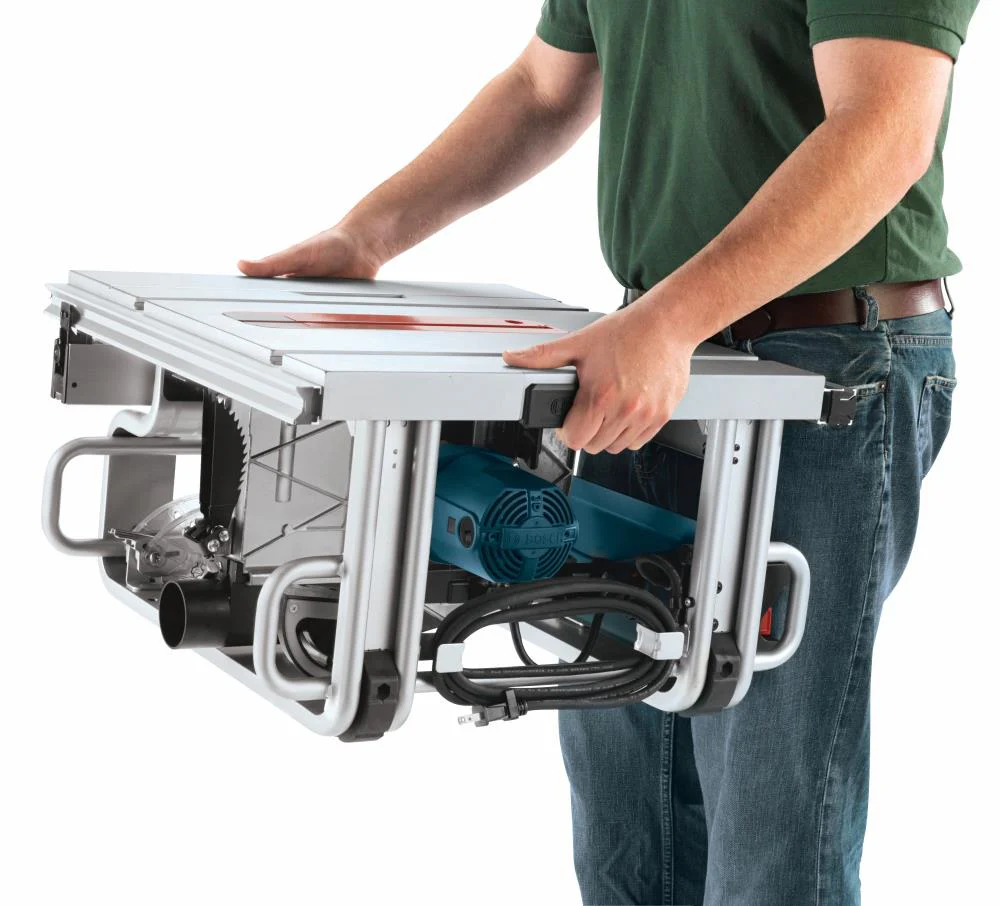 Bosch GTS1031 10-in 15-Amp Portable Table Saw with Carbide-Tipped Blade Compatibility - Image 4