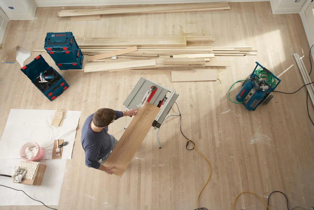 Bosch GTS1031 10-in 15-Amp Portable Table Saw with Carbide-Tipped Blade Compatibility - Image 8