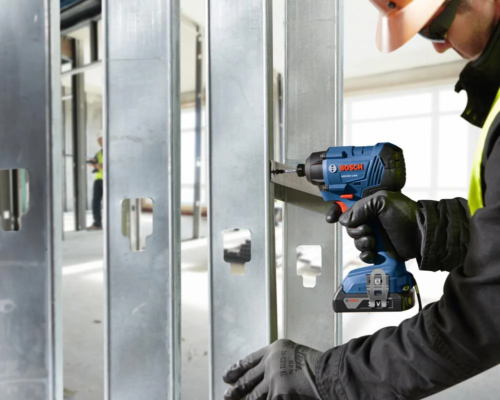 Bosch GXL18V-26B22 18V 2-Tool Cordless Combo Kit with Soft Case, Charger, and (2) 2.0Ah Batteries - Image 7