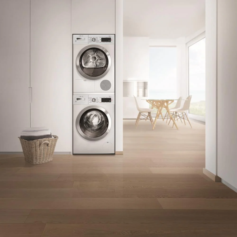Bosch Home Connect 800 2.2-cu ft High Efficiency Stackable Smart Front-Load Washer (White) ENERGY STAR - Image 7