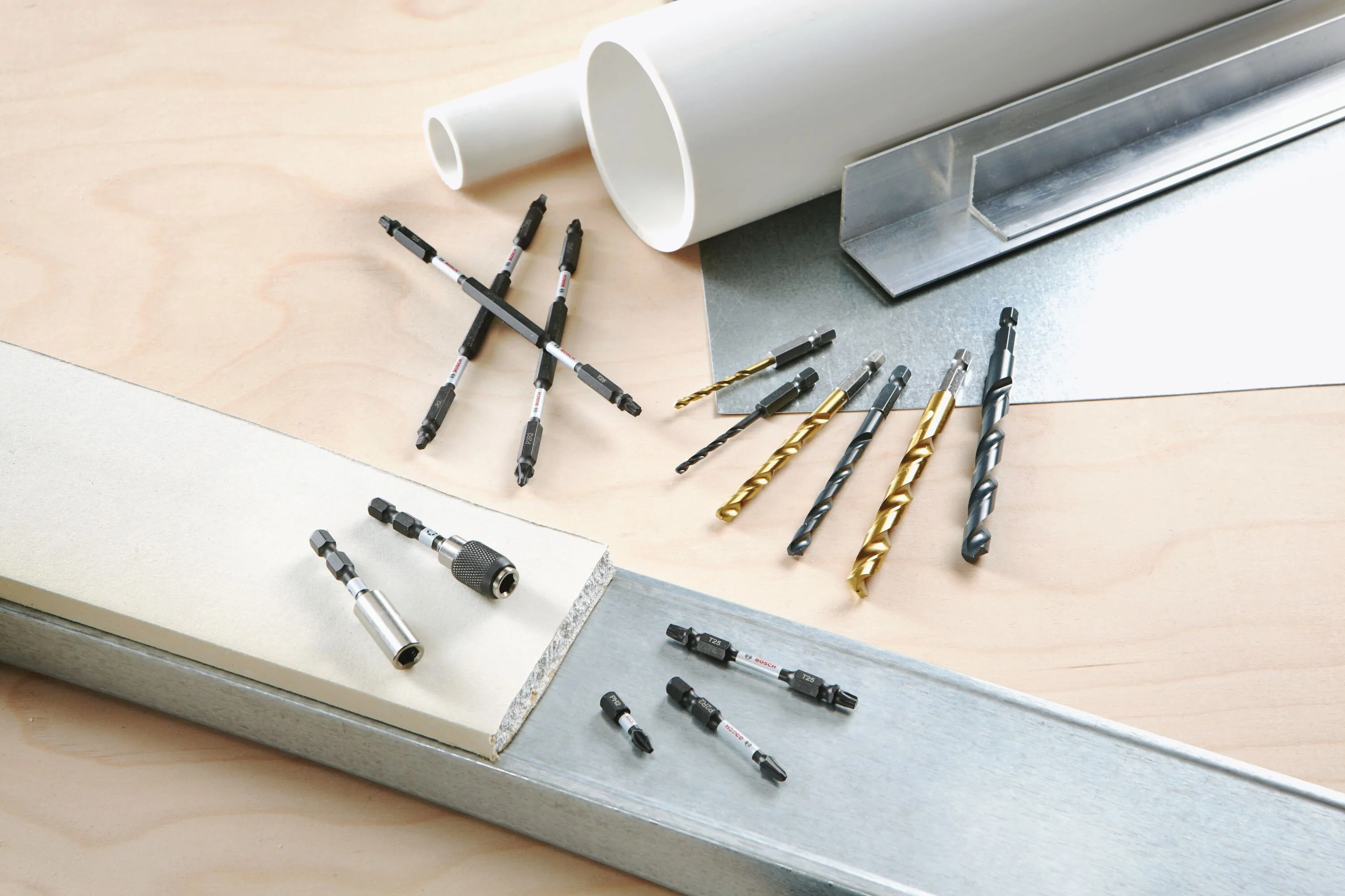 Bosch Impact Tough 1/4-in x 6-in Square/Robertson Impact Driver Bit - Image 2