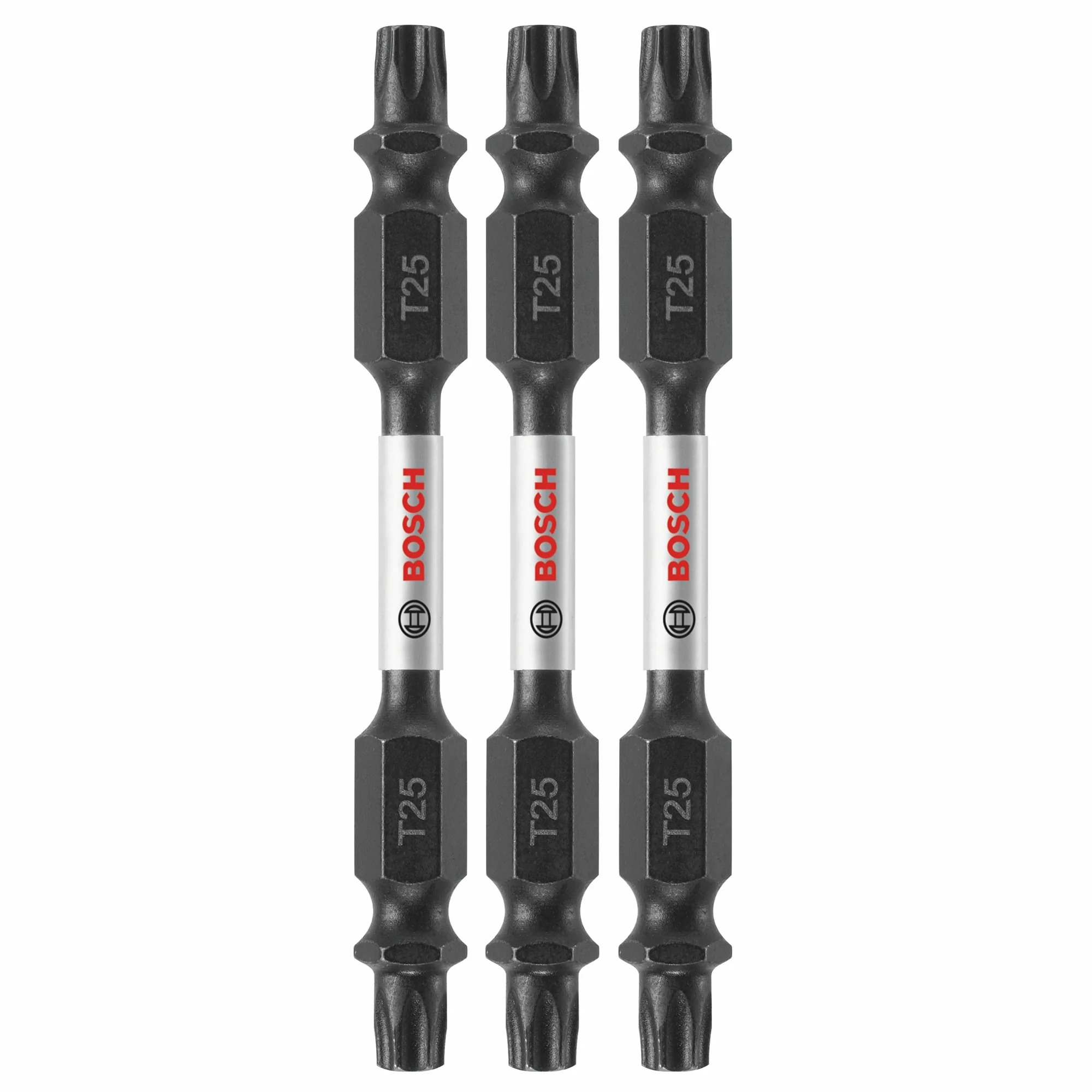 Bosch Impact Tough 3-Piece 1/4-in x 2-1/2-in TorImpact Driver Bit Set