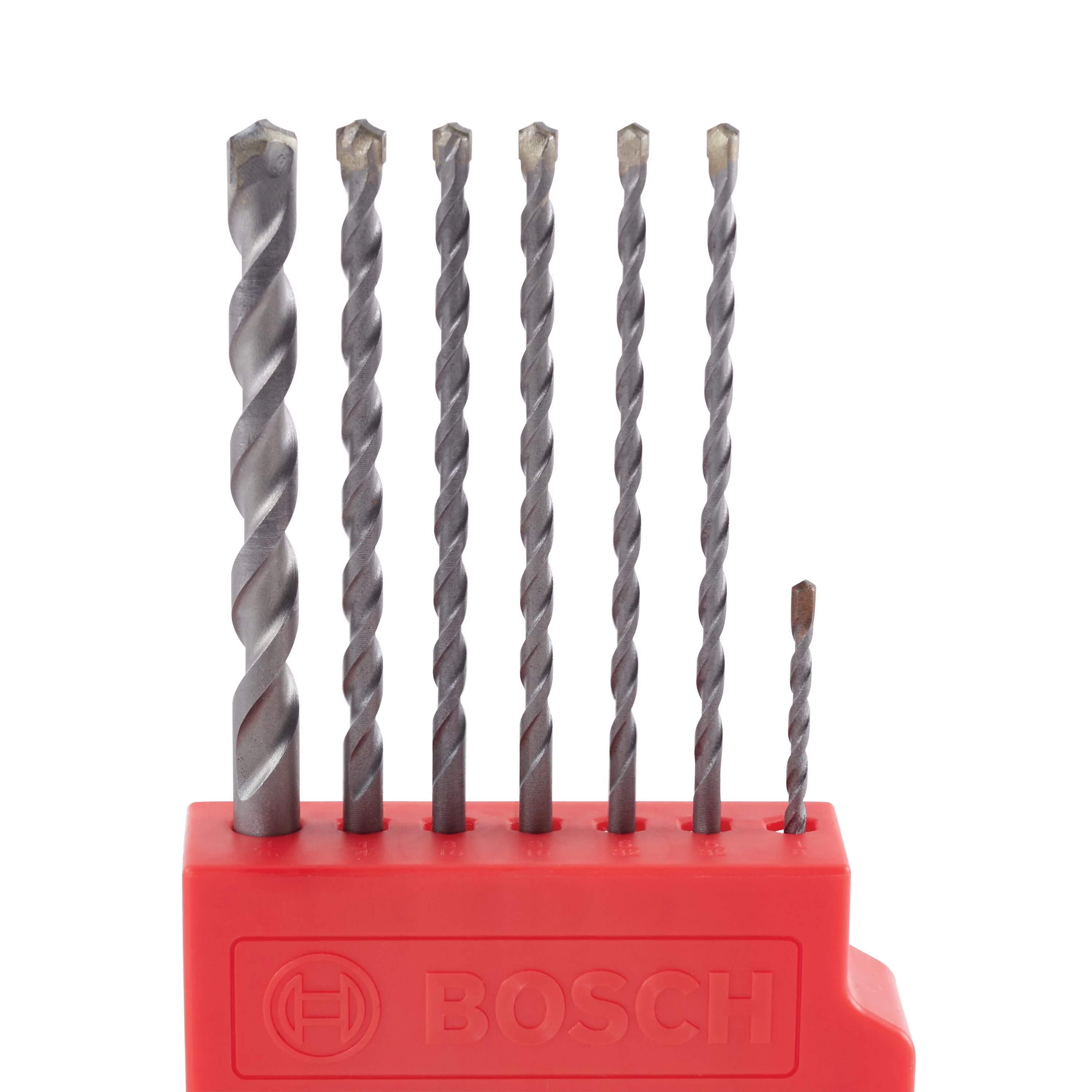 Bosch Impact Tough 7-Piece High-Speed Steel Masonry Drill Bit Set for Hammer Drill/Impact Driver - Image 3