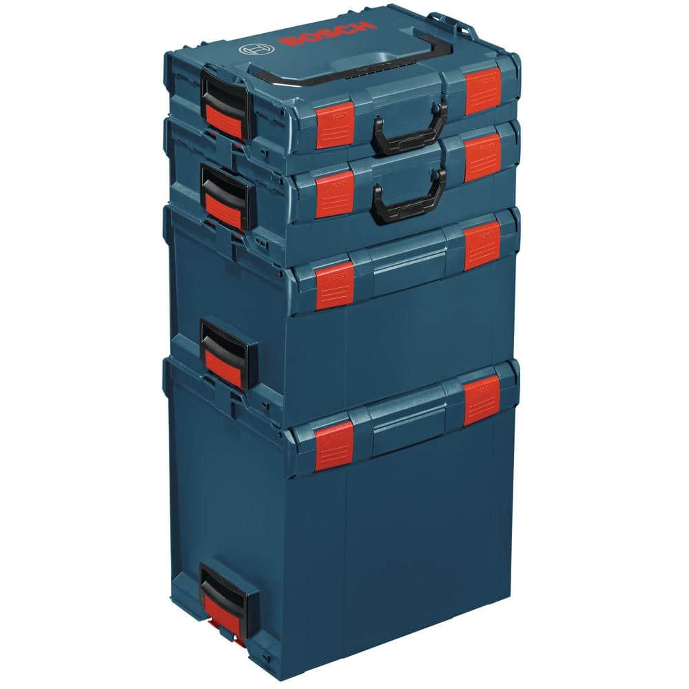 Bosch L-BOXX-3 17.5 in. L x 14 in. W x 10 in. H Stackable Medium Tool Storage Hard Case - Image 3