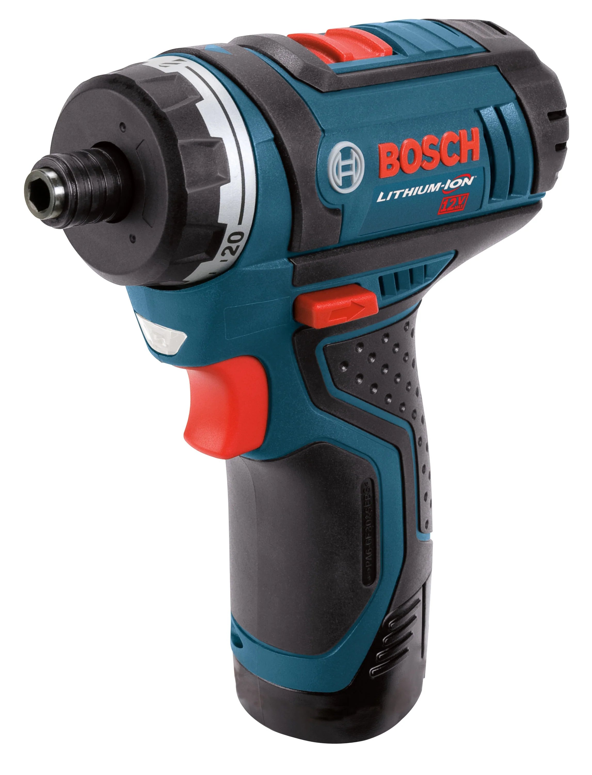 Bosch PS21-2A 12V Max 1/4-in Hex Cordless Drill/Driver Kit with Charger and 2 Batteries