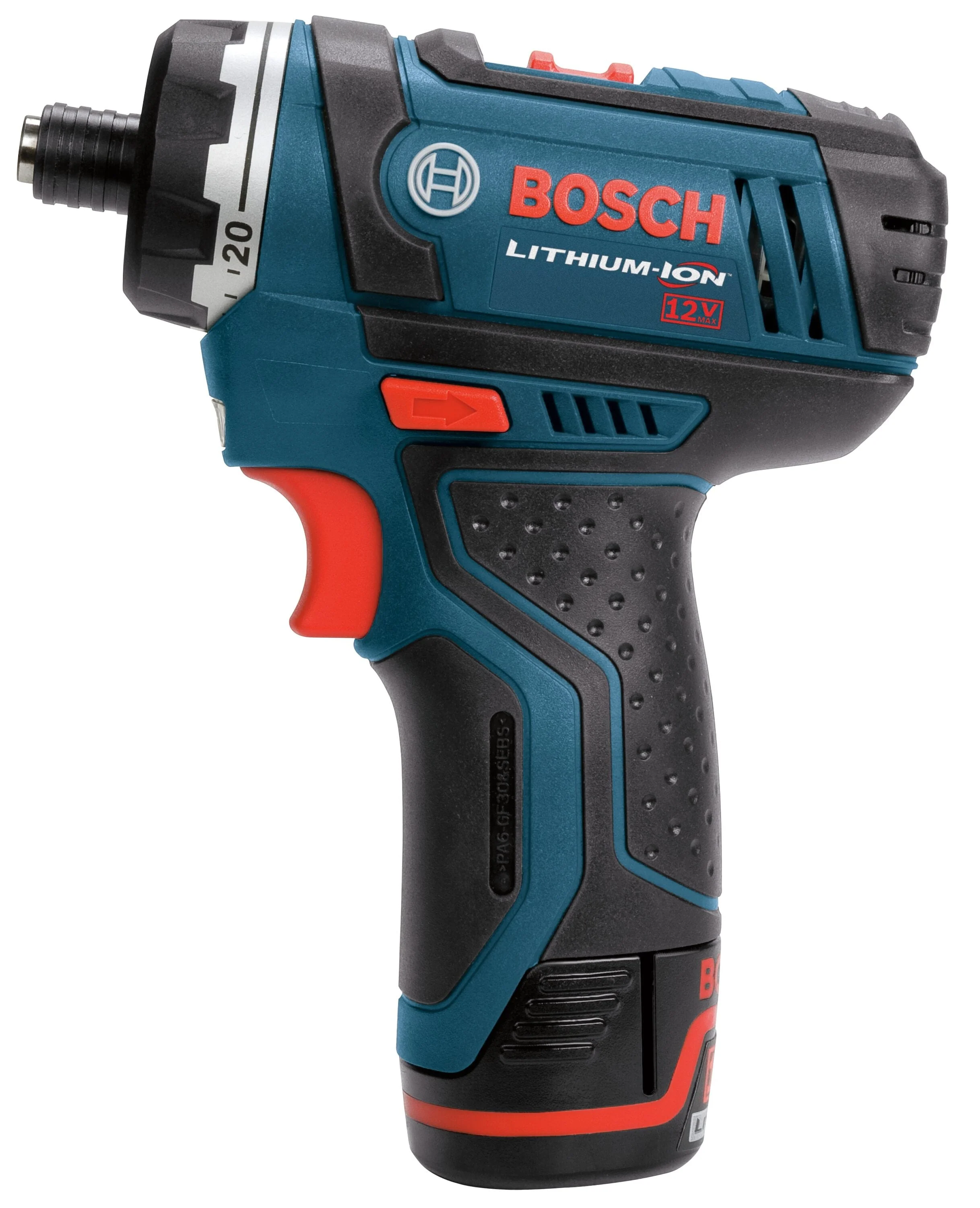 Bosch PS21-2A 12V Max 1/4-in Hex Cordless Drill/Driver Kit with Charger and 2 Batteries - Image 6
