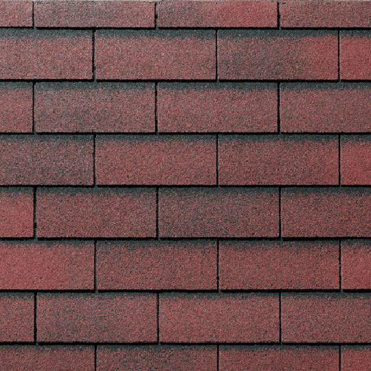 BP Canada Yukon SB Metric 3-Tab Asphalt Shingle, Magenta Red (RT606) – 39-3/8 in x 13-1/4 in