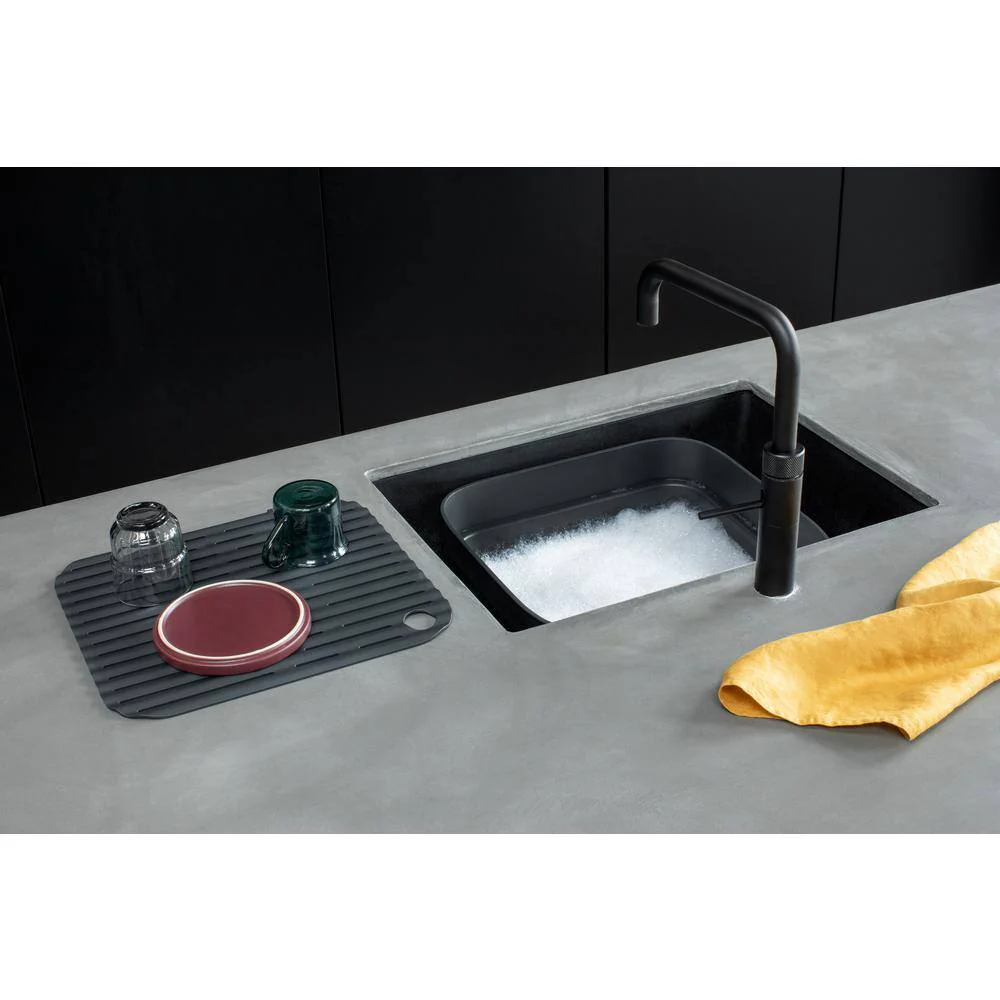 Brabantia SinkSide Dishwashing Tub with Drying Tray - Light Gray