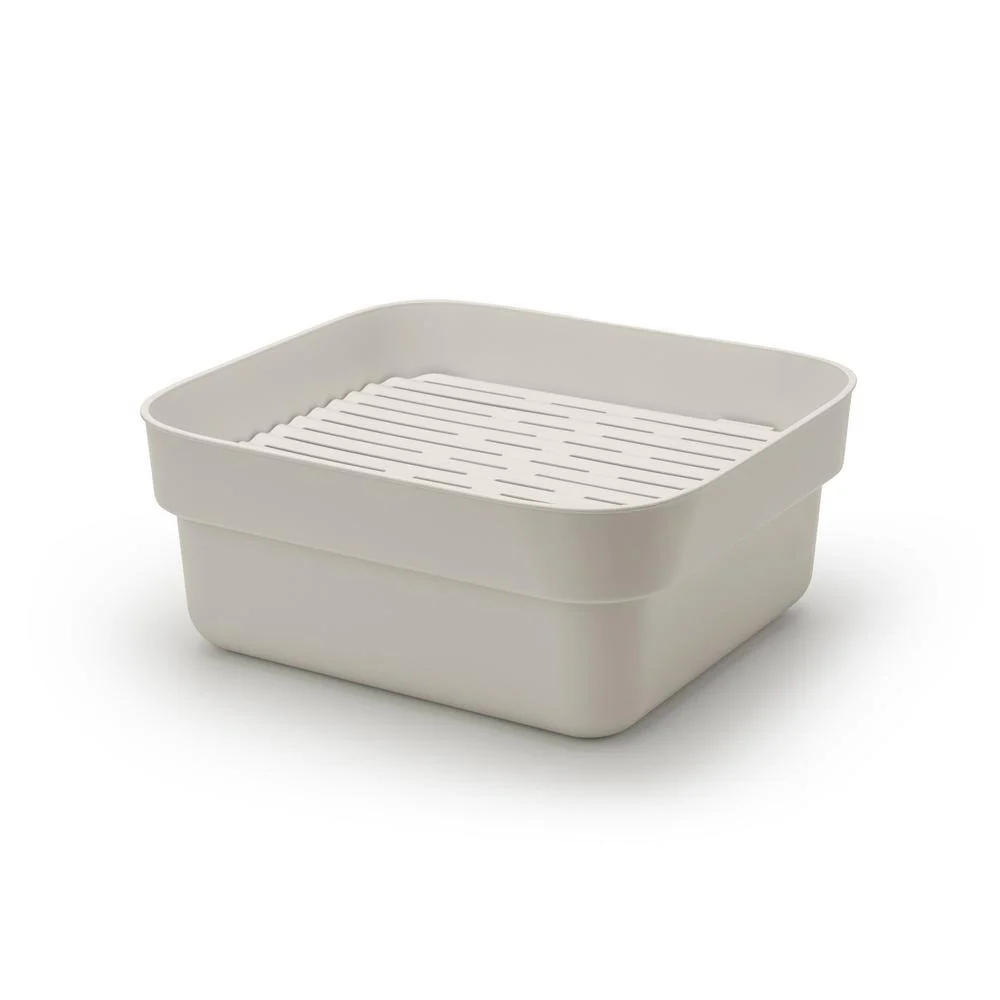 Brabantia SinkSide Dishwashing Tub with Drying Tray - Light Gray - Image 4