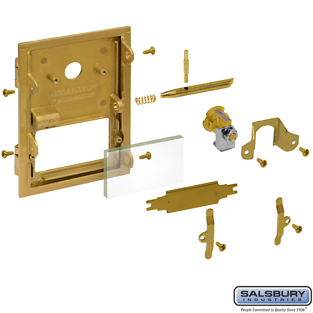 Brass Mailbox Door Bolt for Secure Fastening - Image 2