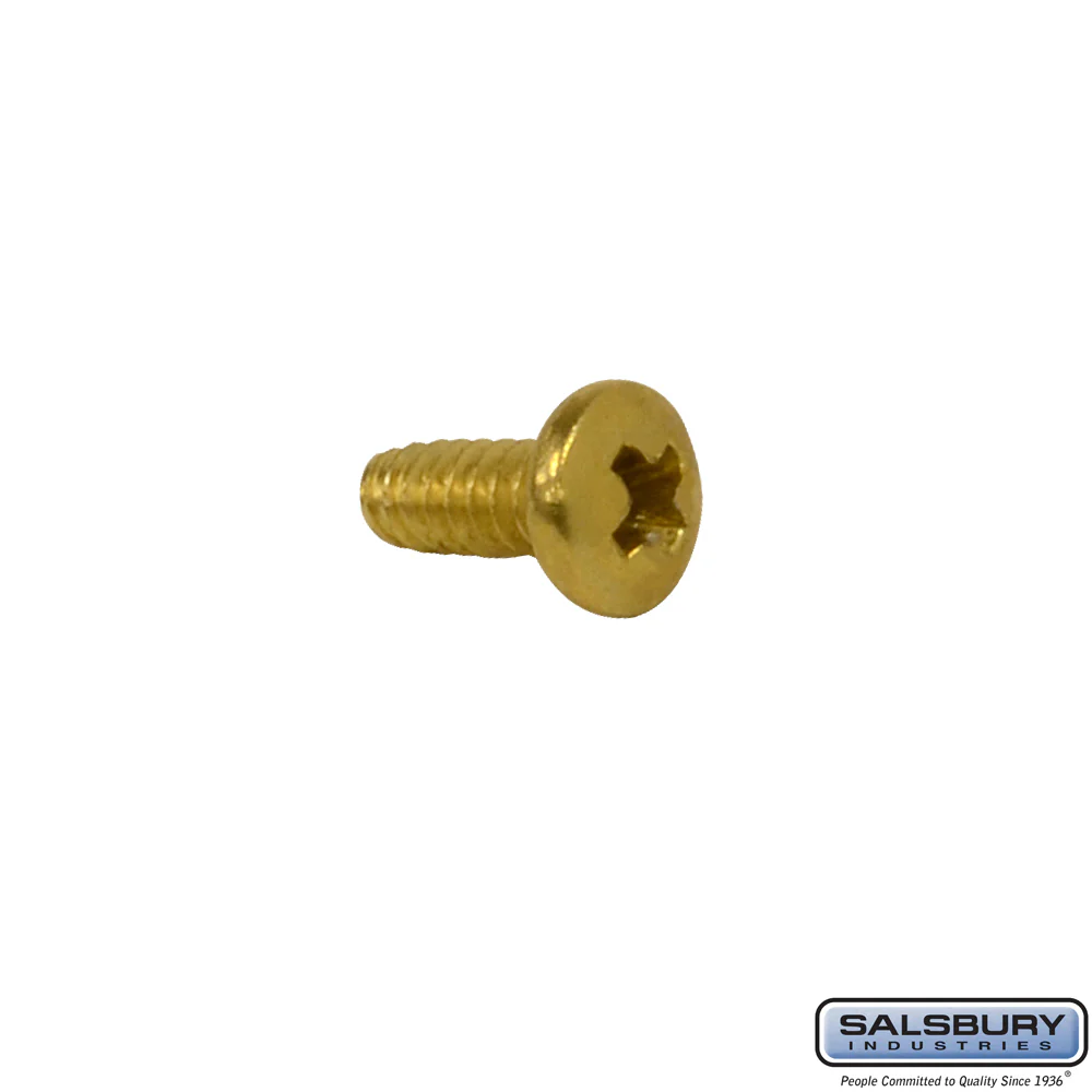 Brass Screw for Keyed Lock Bracket and Window Clip for Mailbox Door