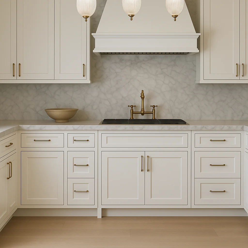 Bremen Cabinetry Bremen Shaker Ready to Assemble Base Cabinet with Door and Drawer in White - Image 4