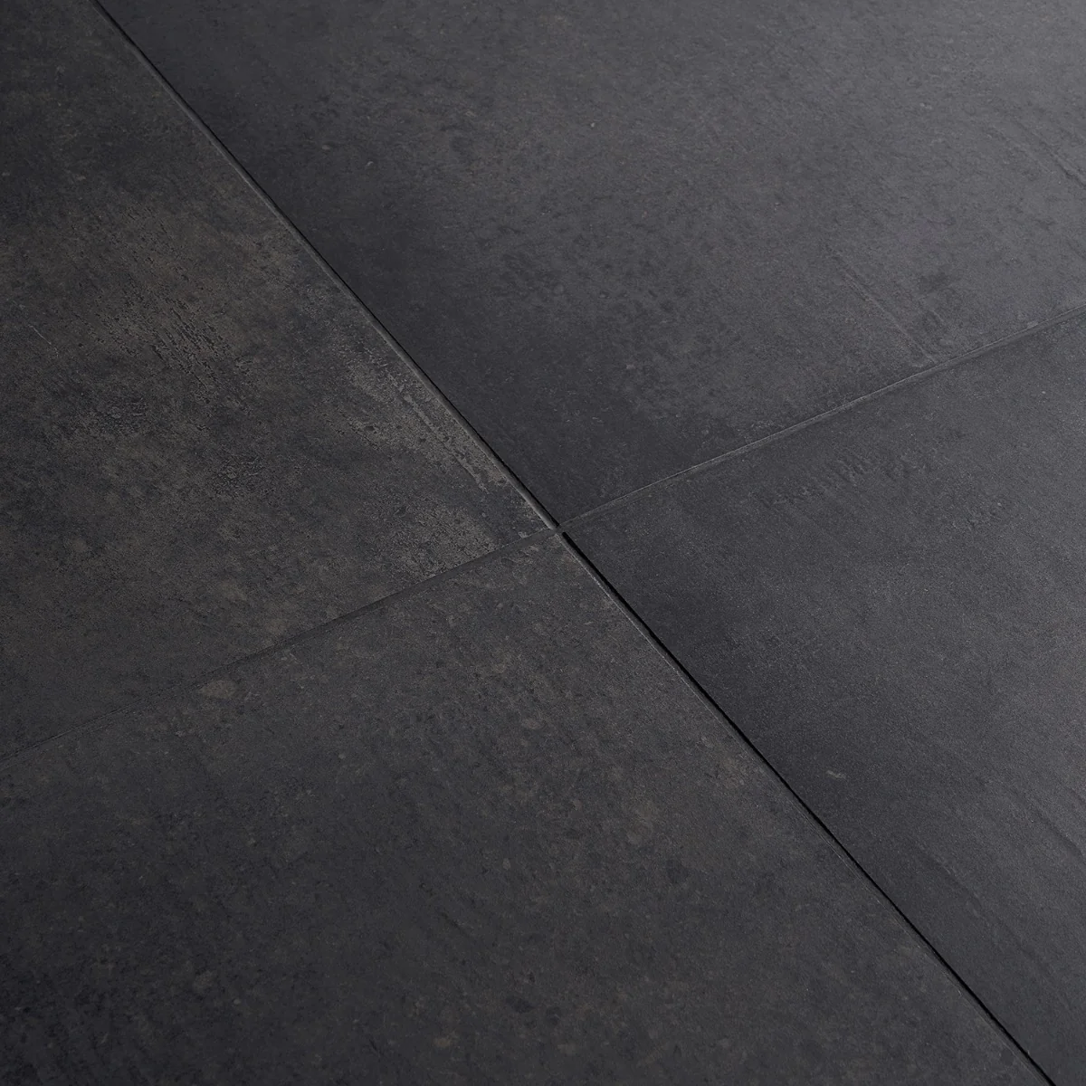 Bronx Black 24x48 Matte Porcelain Tile - Industrial Concrete Look - Image 5