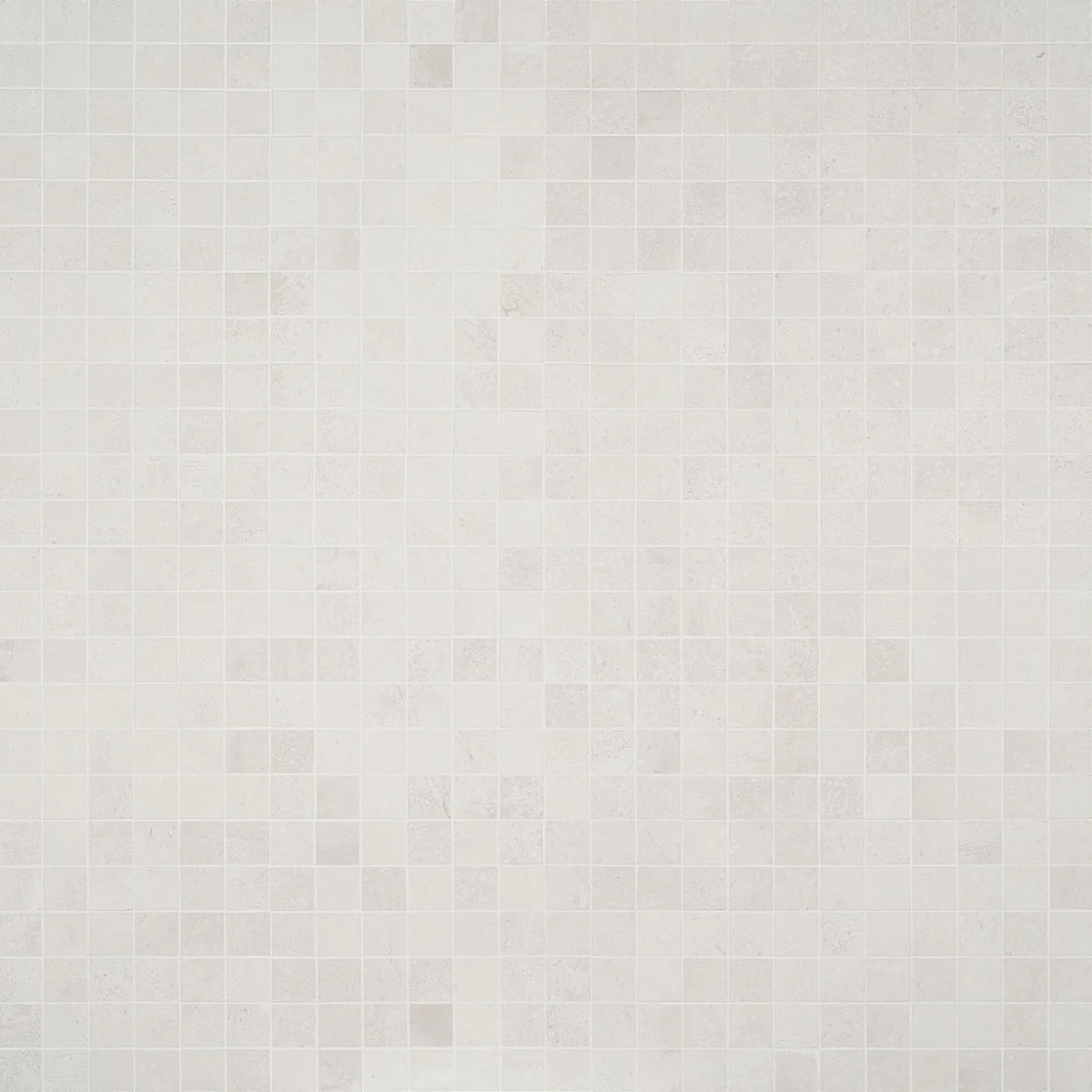 Bronx White Matte Porcelain Mosaic Tile - 2x2 Inches - Image 3