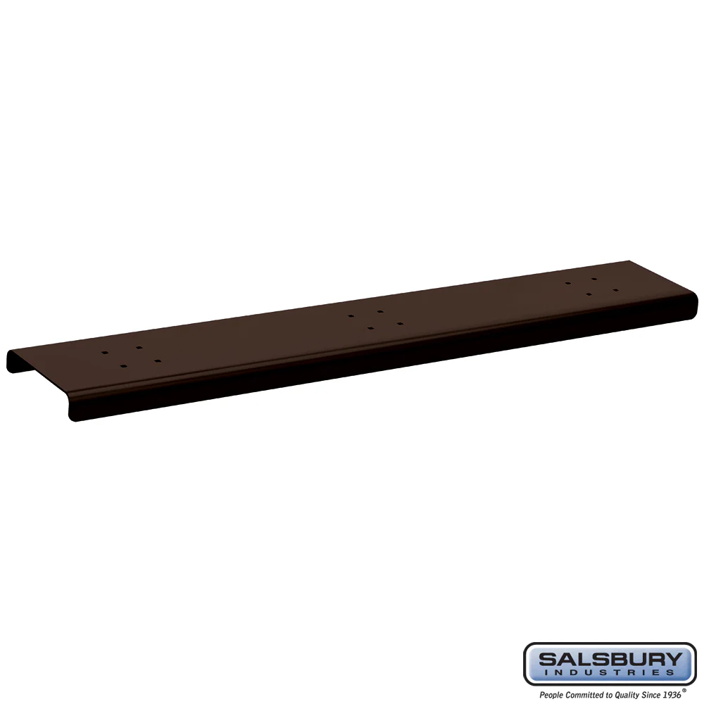 Bronze 3-Wide Mailbox Spreader for Roadside Mailboxes