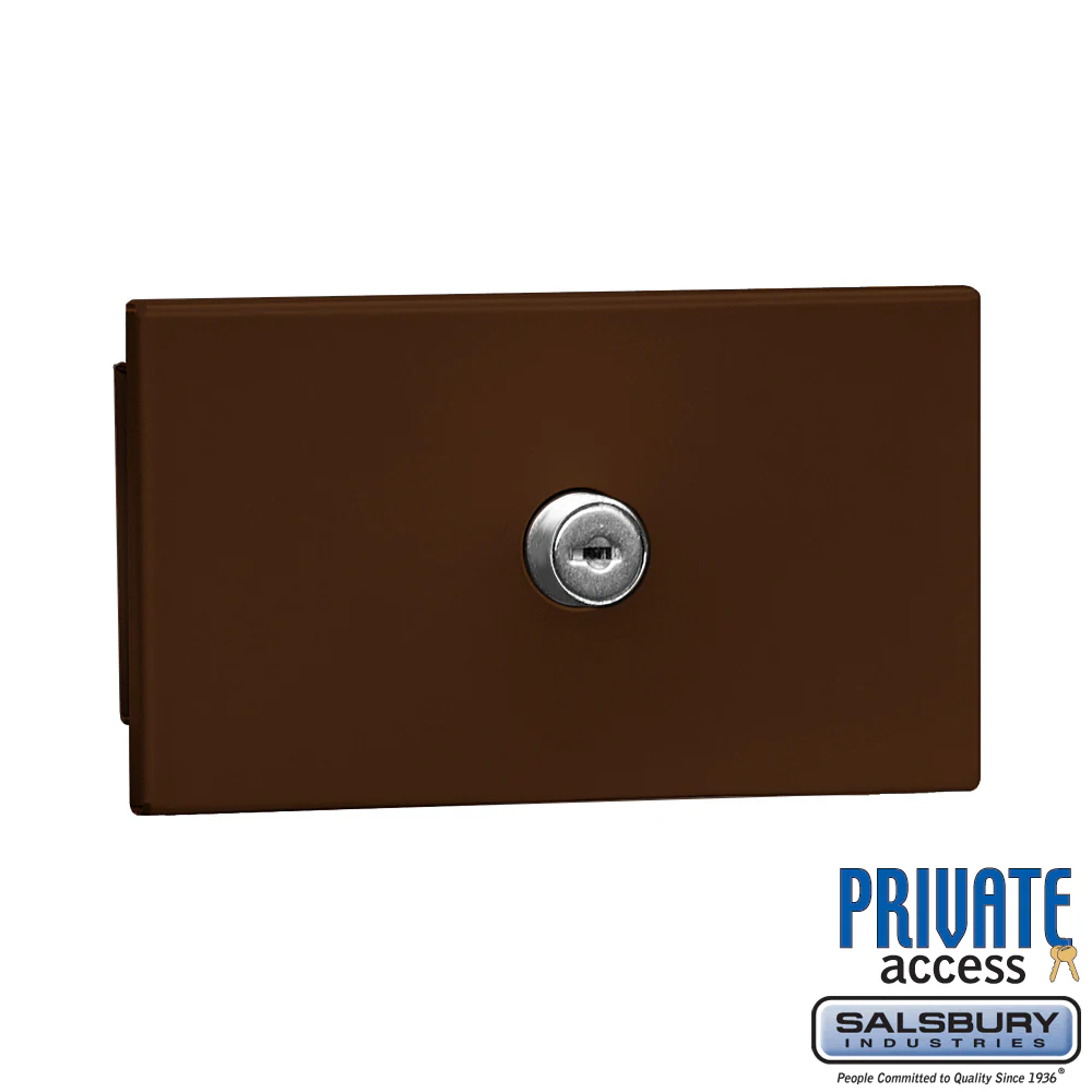 Bronze Recessed Mounted Key Keeper with Commercial Lock
