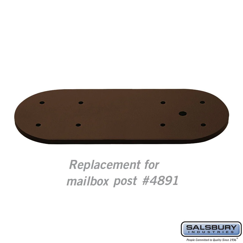 Bronze Mailbox Post Arm Kit Replacement for Classic Mailbox Post