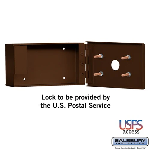 Bronze Surface Mounted Key Keeper for USPS Access - Image 2
