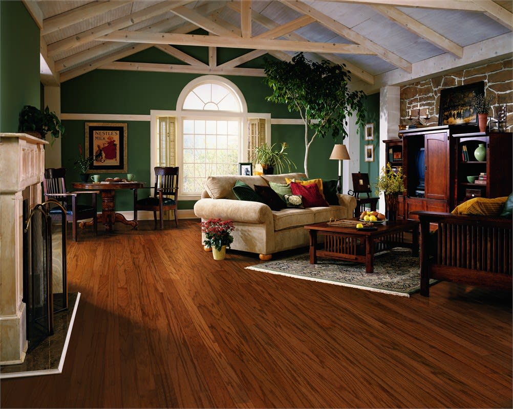 Bruce Colony 3" Wide Engineered Hardwood Flooring, Smooth Oak, Fall Meadow – 31.5 sq. ft. per Carton - Image 3