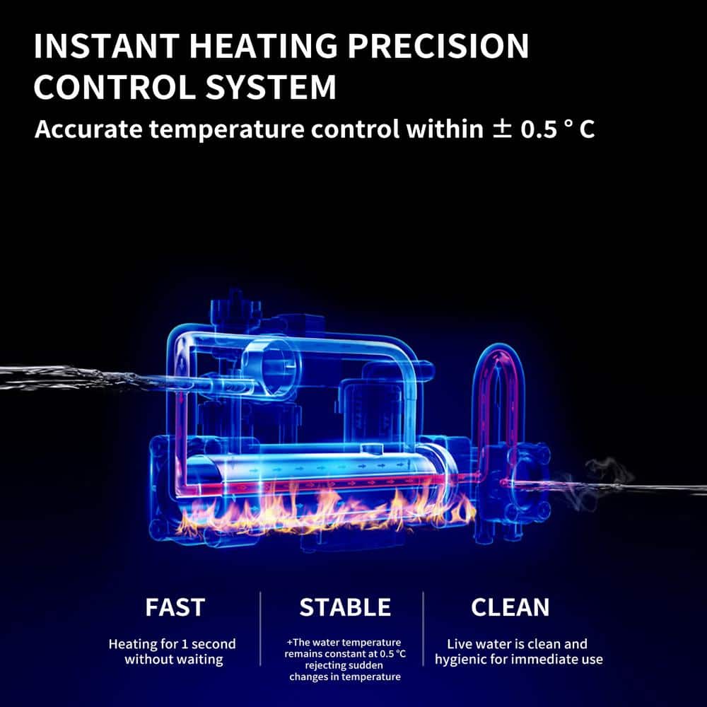 BWE Smart Elongated Toilet Bidet with Heated Seat and Remote Control - Image 9