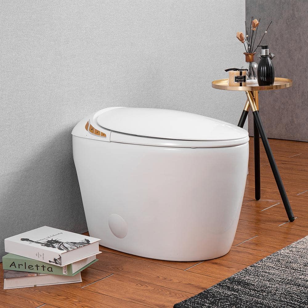 BWE Stylement Tankless Smart Bidet 1-Piece Toilet with Auto Features and Heated Seat - Image 10