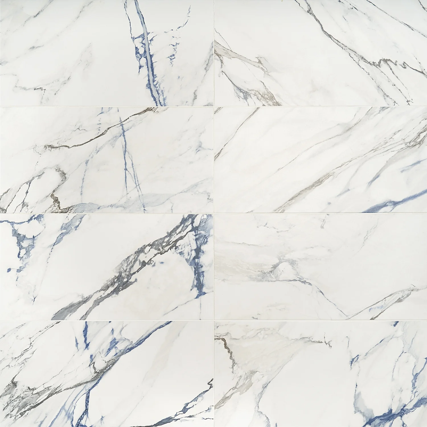 Calacatta Azur Matte Porcelain Tile 12x24 - Lux Tile - Image 3