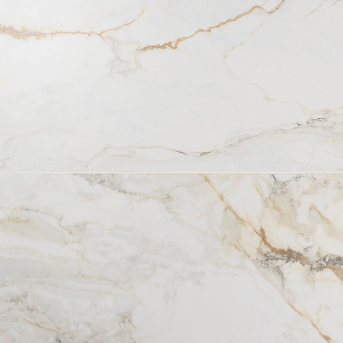 Calacatta Macchia White Gold 24x48 Marble Look Matte Porcelain Tile - Lux Tile - Image 2