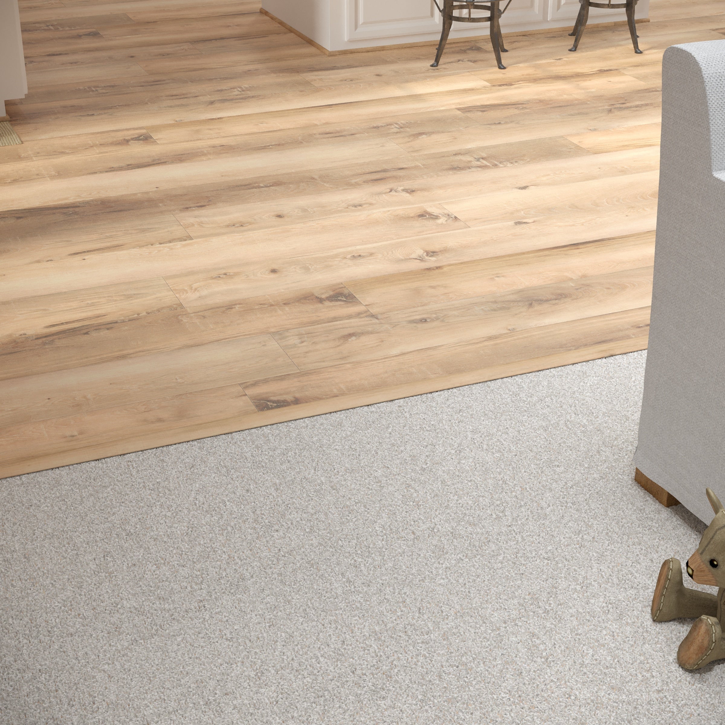 CALI 1.25-in x 72.83-in North Shore Oak Vinyl Floor T-Moulding - Image 6