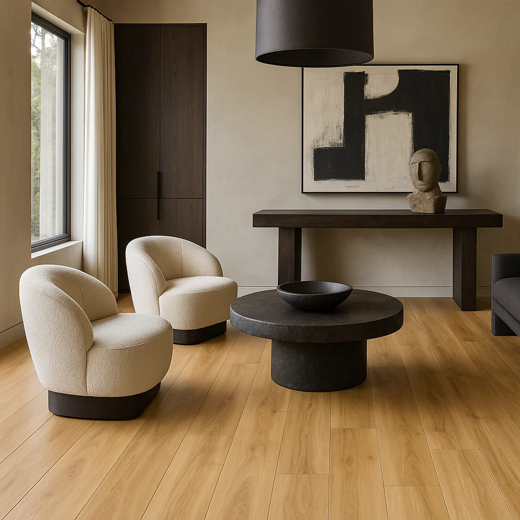 CALI Aqua Tough Blonde Ale Vinyl Plank Sample - Waterproof, Scratch-Resistant Flooring - Image 3