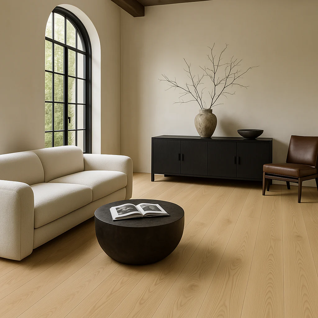 CALI Aqua Tough Caspar Cream 20-mil Waterproof Loose Lay Flooring Sample Pack - Image 3