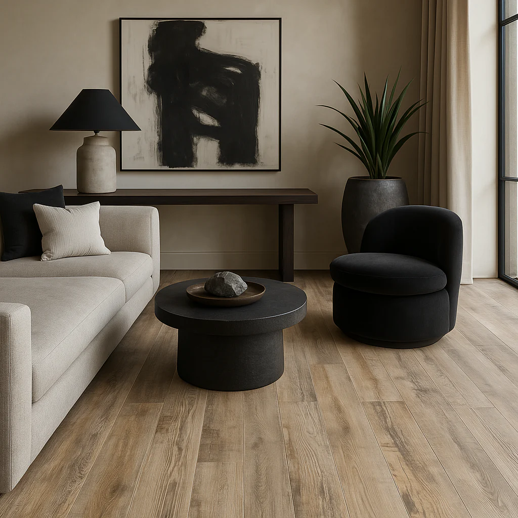 CALI Aqua Tough Plus Top Tie 20-mil Waterproof Loose Lay Flooring Sample Pack - Image 3