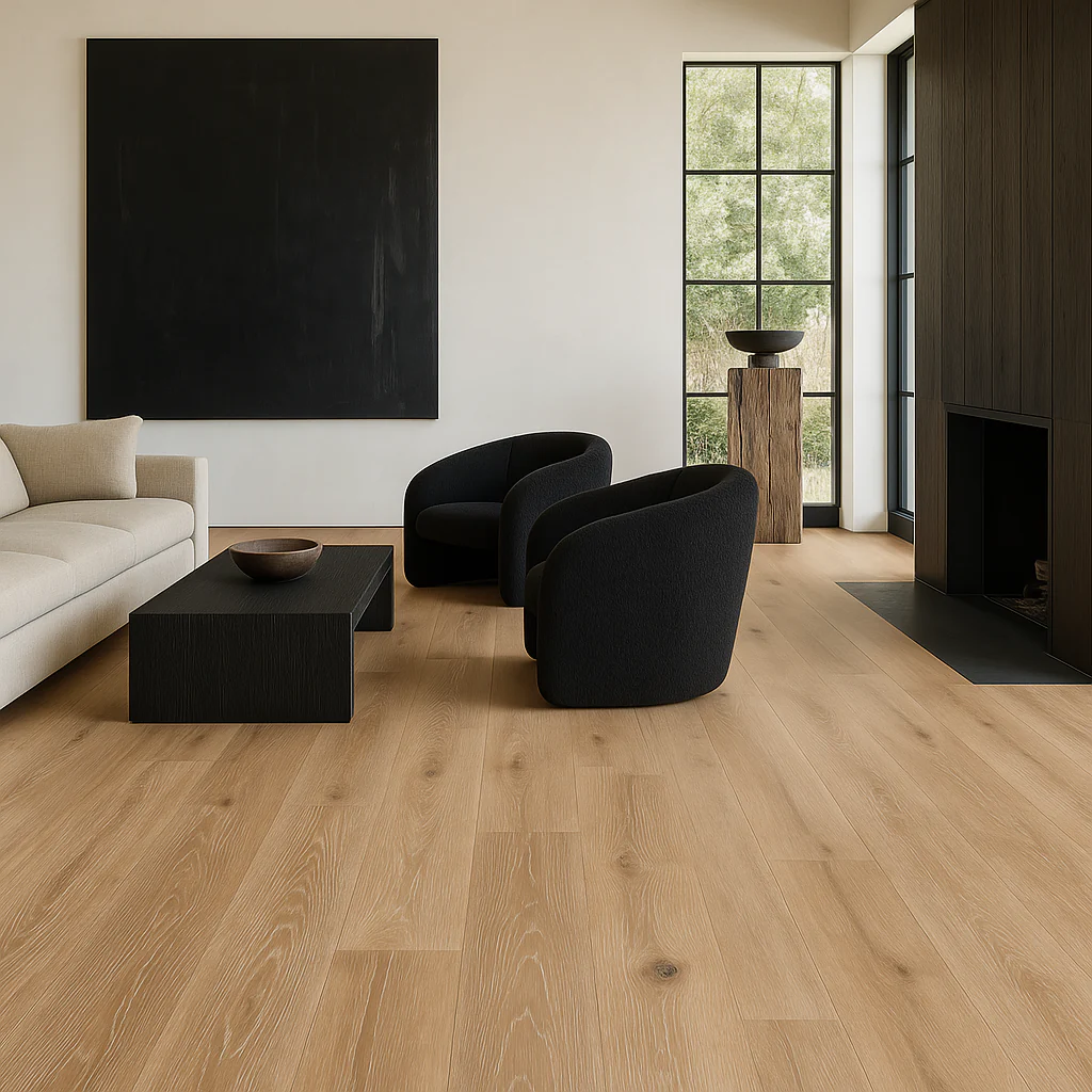 CALI Aqua Tough Premium Aged Hickory Vinyl Plank Sample - Waterproof, Scratch Resistant - Image 3