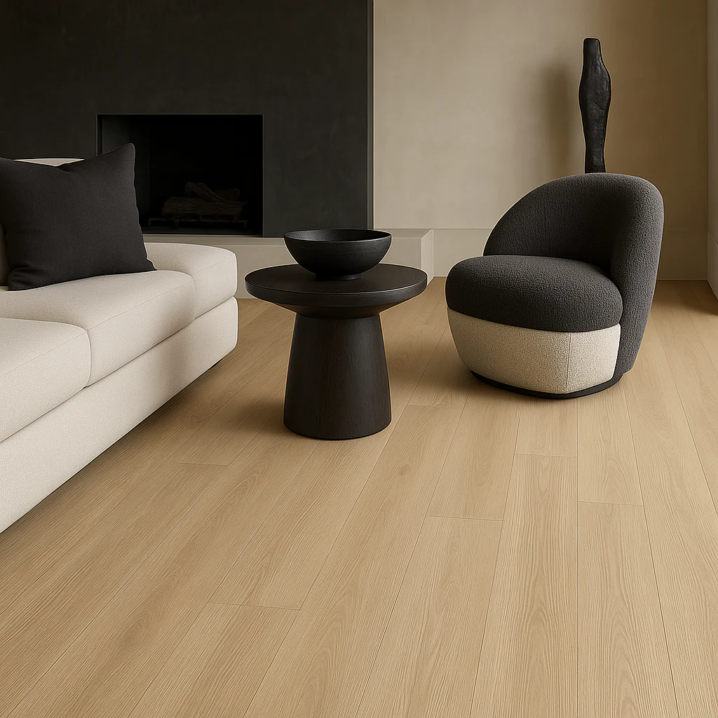 CALI Aqua Tough Premium Laguna Sand Vinyl Plank Sample - Waterproof, Durable, and Stylish - Image 3