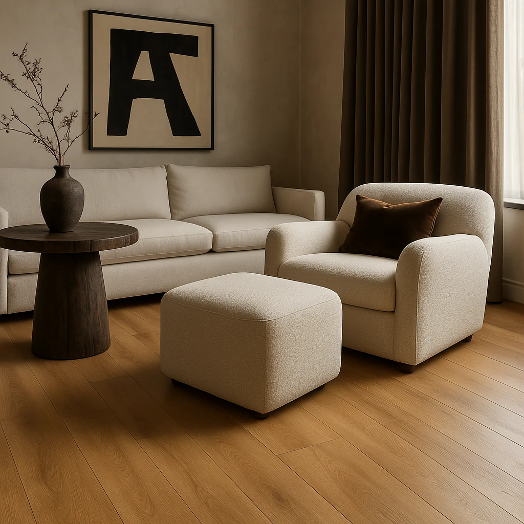 CALI Aqua Tough Premium North Shore Oak Vinyl Plank Sample - Waterproof, Durable, Easy Installation - Image 3