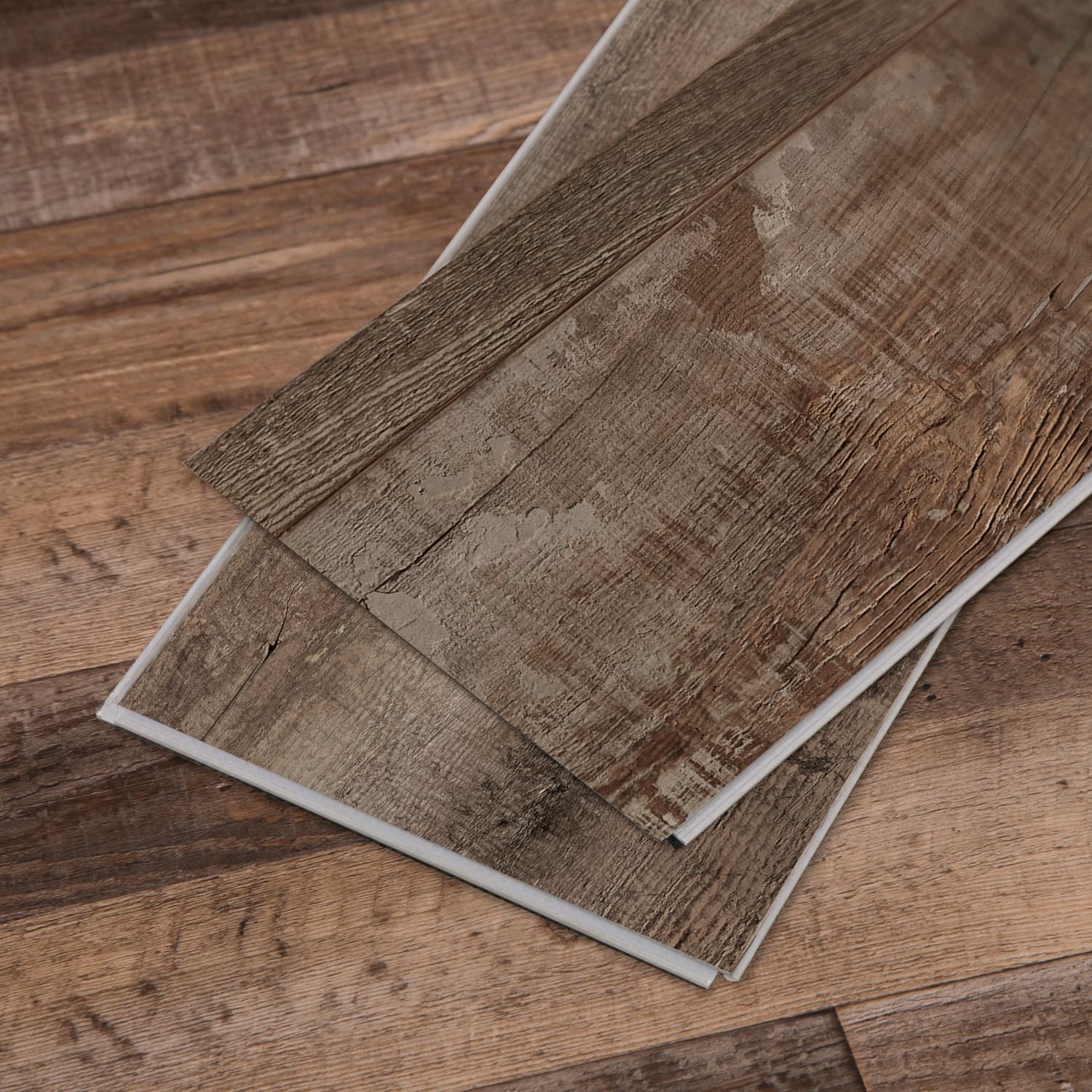 CALI Aqua Tough Redefined Pine 20-mil x 7-3/32-in W x 48-in L Waterproof Interlocking Luxury Vinyl Plank Flooring