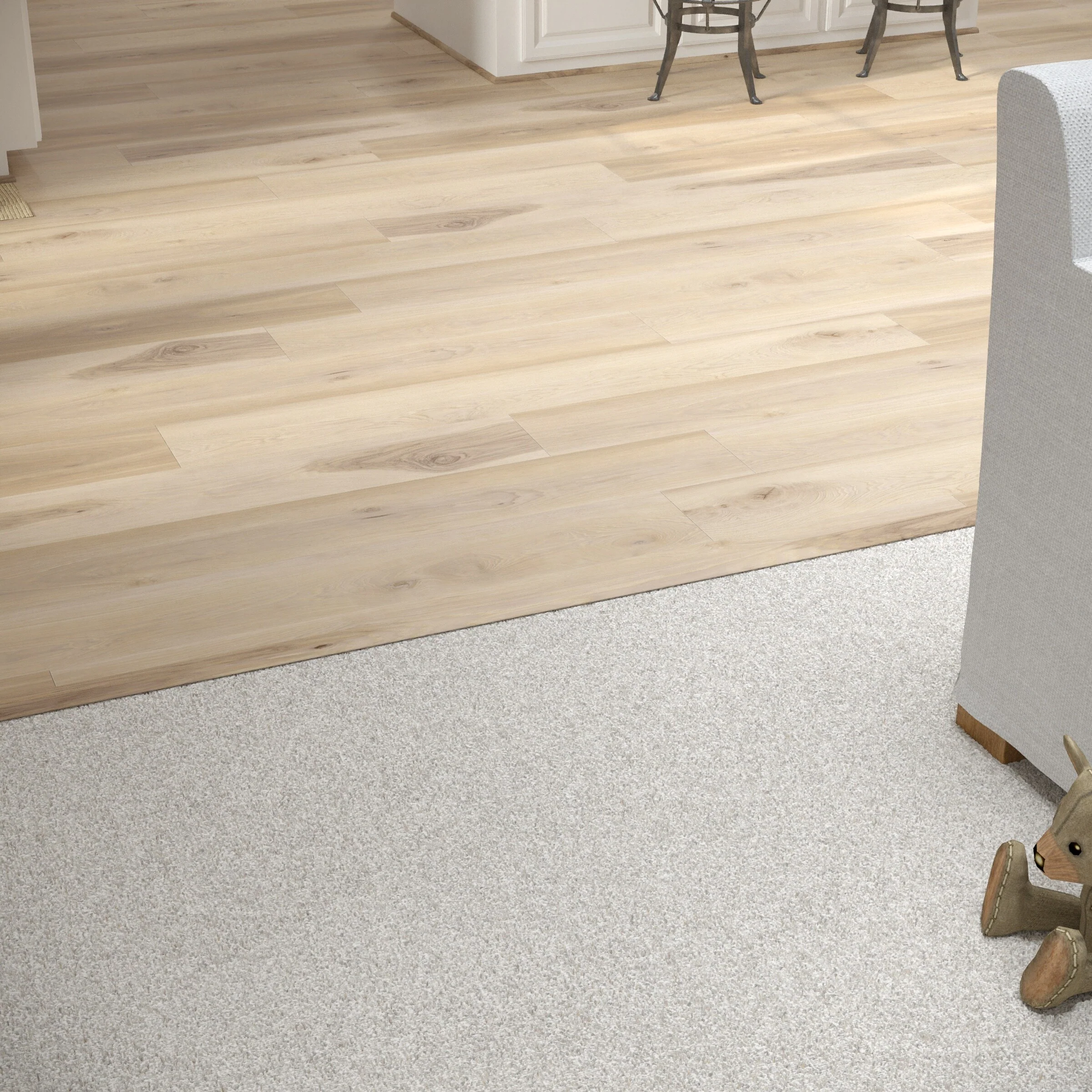 CALI Cantina Oak 1.25-in x 72-in Vinyl Floor T-Moulding - Image 3