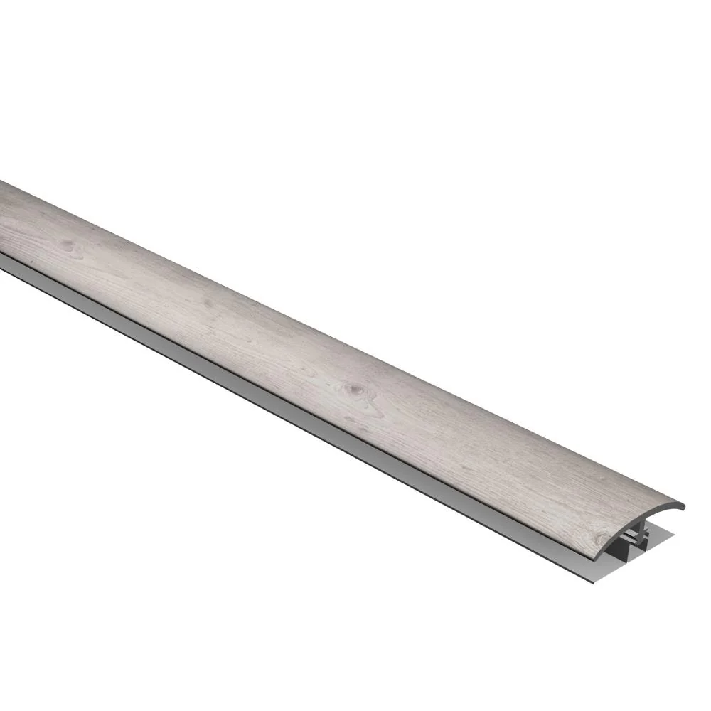 CALI Classic Gray Ash 0.53-in T x 1.25-in W x 72.83-in L Vinyl Floor T-Moulding