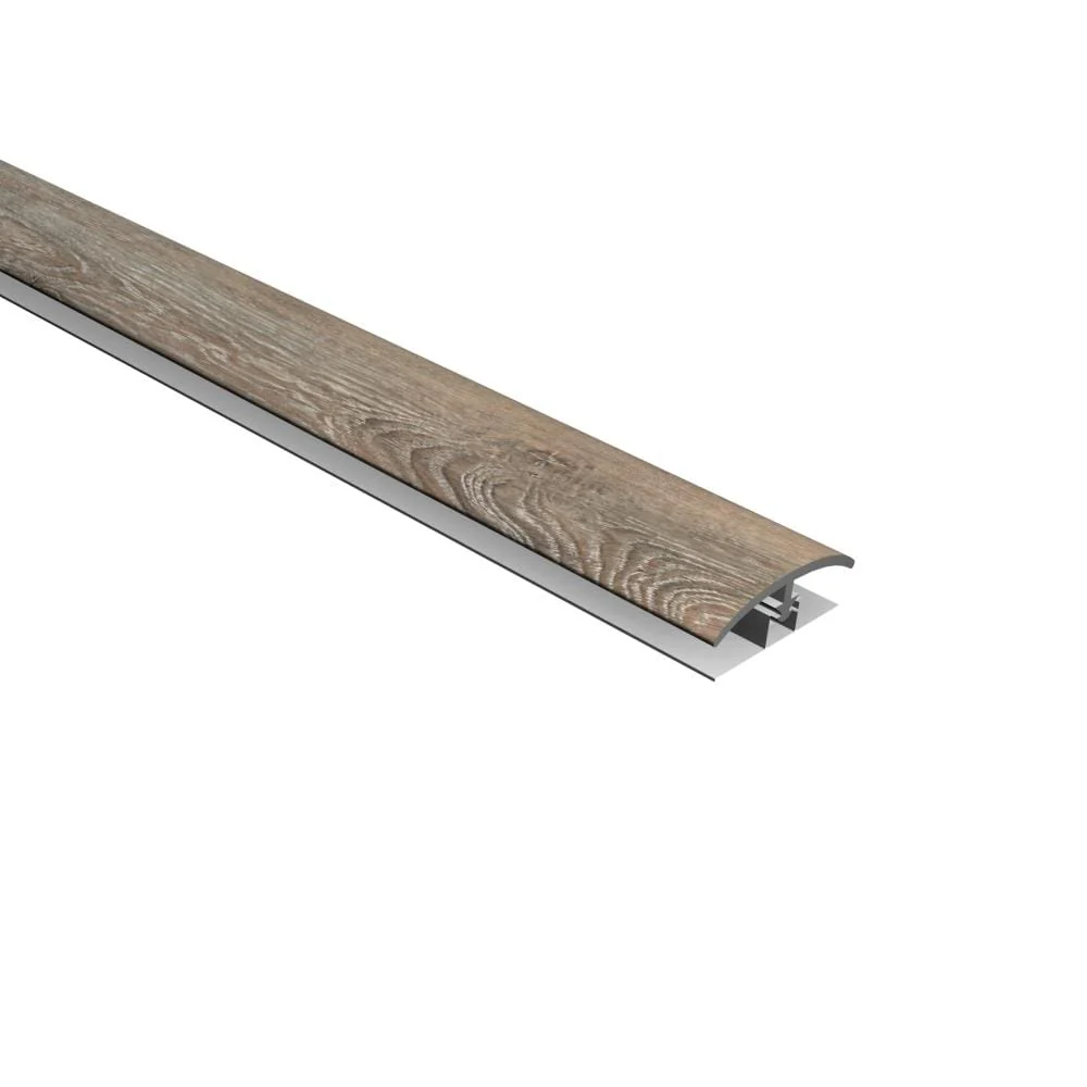 CALI Dockwood Oak 0.56-in T x 1.25-in W x 72-in L Vinyl Floor T-moulding