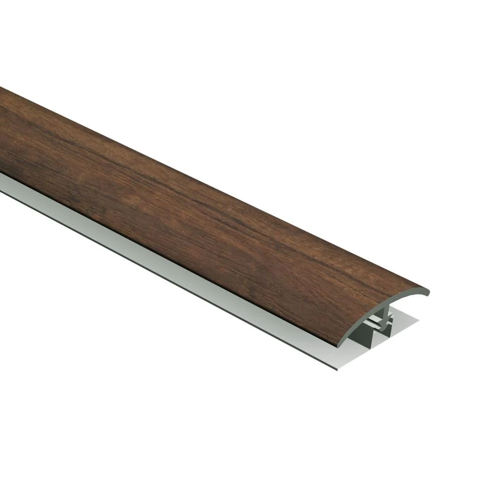 CALI Hickory Brook 0.53-in T x 1.25-in W x 72.83-in L Plastic Floor T-Moulding