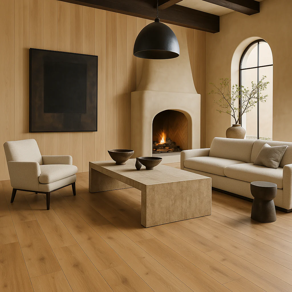 CALI Laguna Aliso Almond Vinyl Plank Flooring - Waterproof, 20-mil Wear Layer, 18.15 sq ft Carton - Image 3