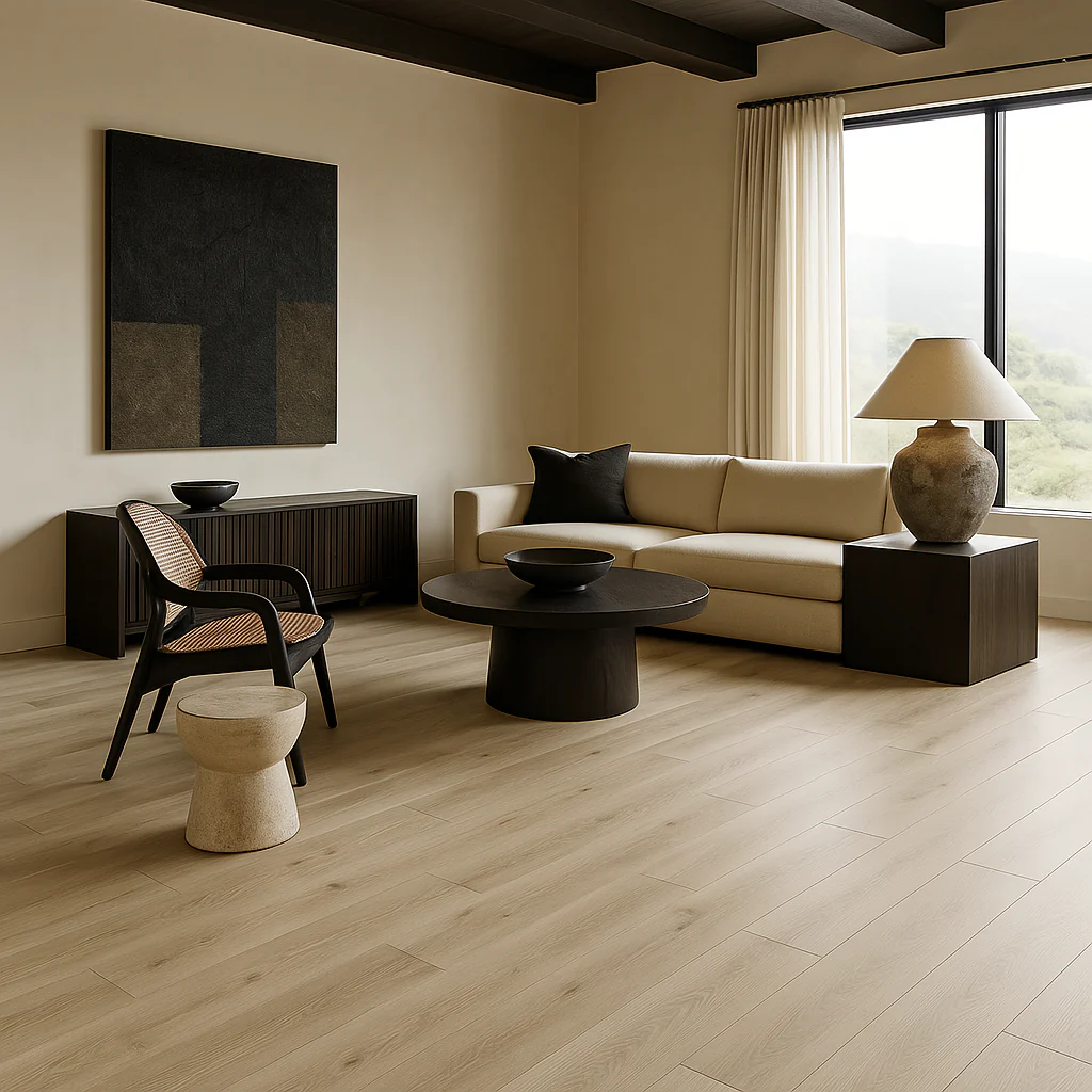 CALI Laguna Pacific Plover Vinyl Plank Flooring - 20-mil, Waterproof, 18.15 sq ft Carton - Image 3