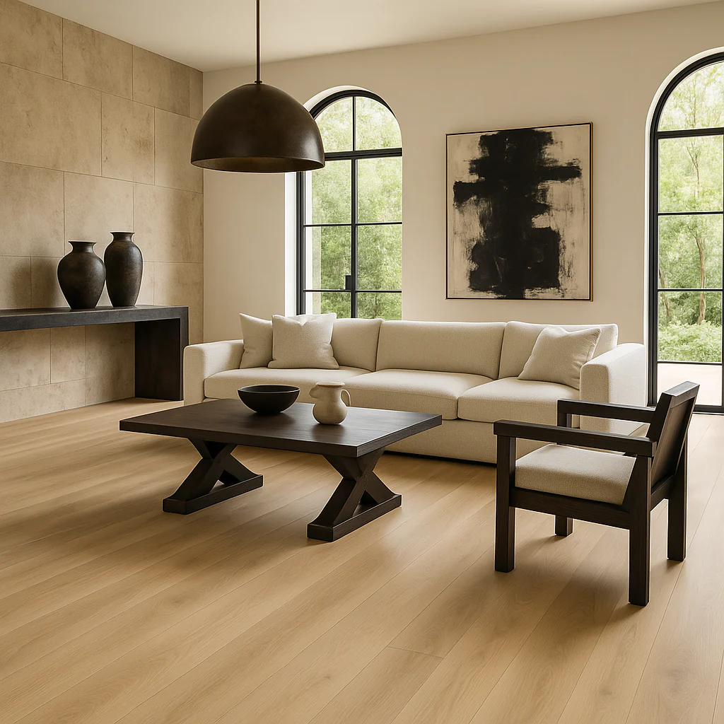 CALI Laguna Paradise Fawn 20-mil Waterproof Loose Lay Flooring Sample Pack - Image 3