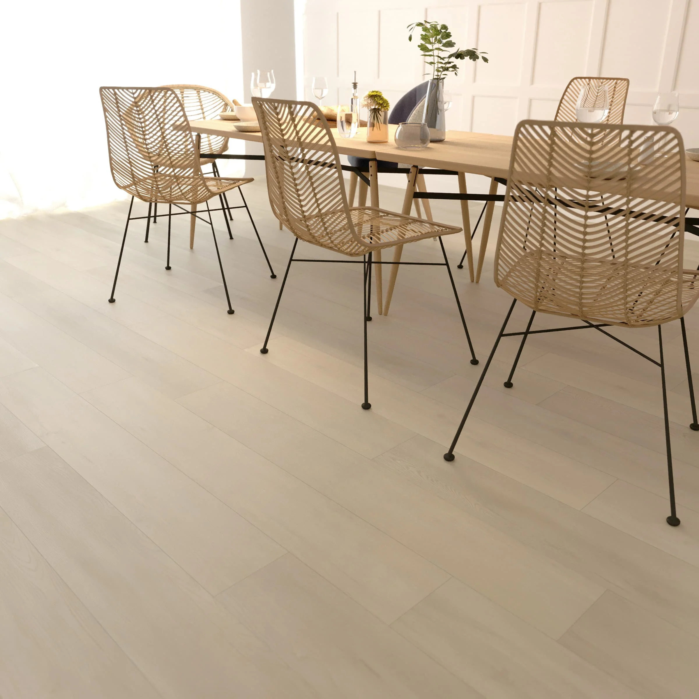 CALI Legends Dawn Patrol 12-mm x 9-in W x 60-in L Water Resistant Interlocking Luxury Vinyl Plank Flooring (22.44-sq ft/case) - Image 5